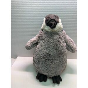 Jellycat Percy Penguin Plush Stuffed Animal Grey White Soft Toy JCINC4889SH